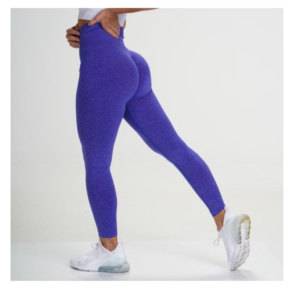 NVGTN Electric Blue NV Seamless Leggings